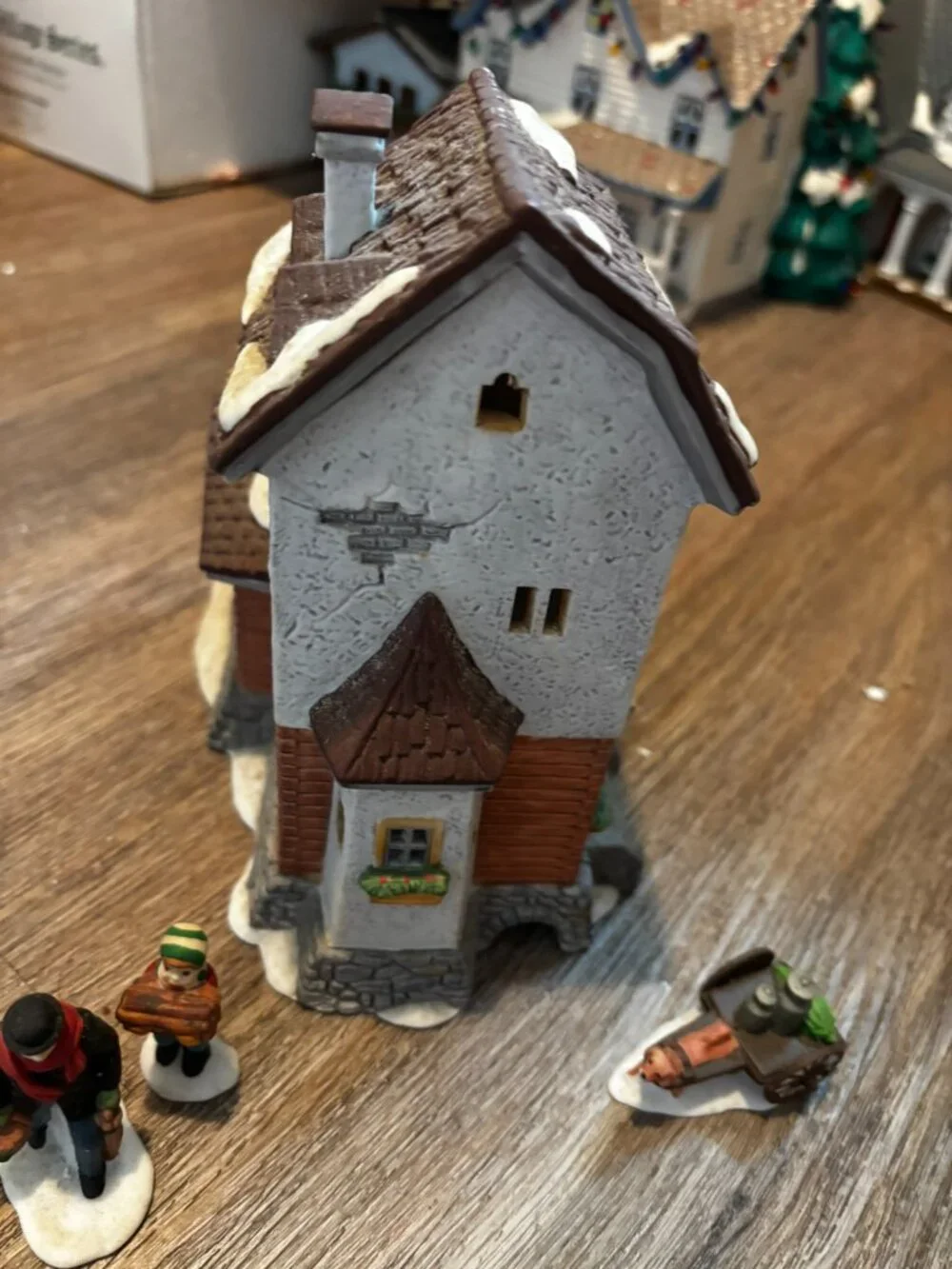 Department 56 Christmas village light up building Stoder Crist Mill